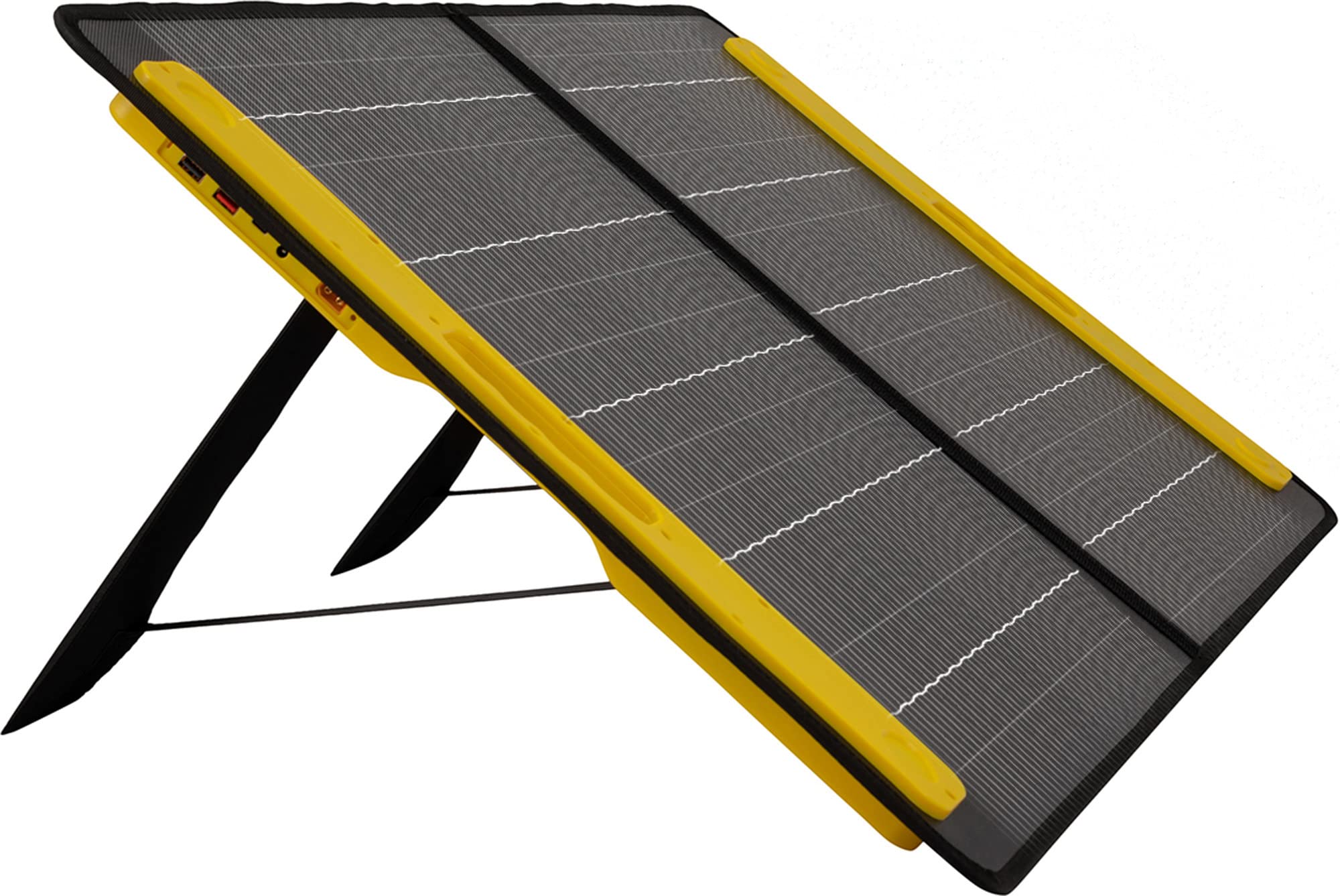 Craftfull Solarpanel faltbar 60w 100w 200w 300w - Solartasche Outdoor - Solarmodul für tragbare Powerstation - Balkonkraftwerk - Solaranlage mit 3 x USB Anschluss - Camping Solargenerator (60 Watt)