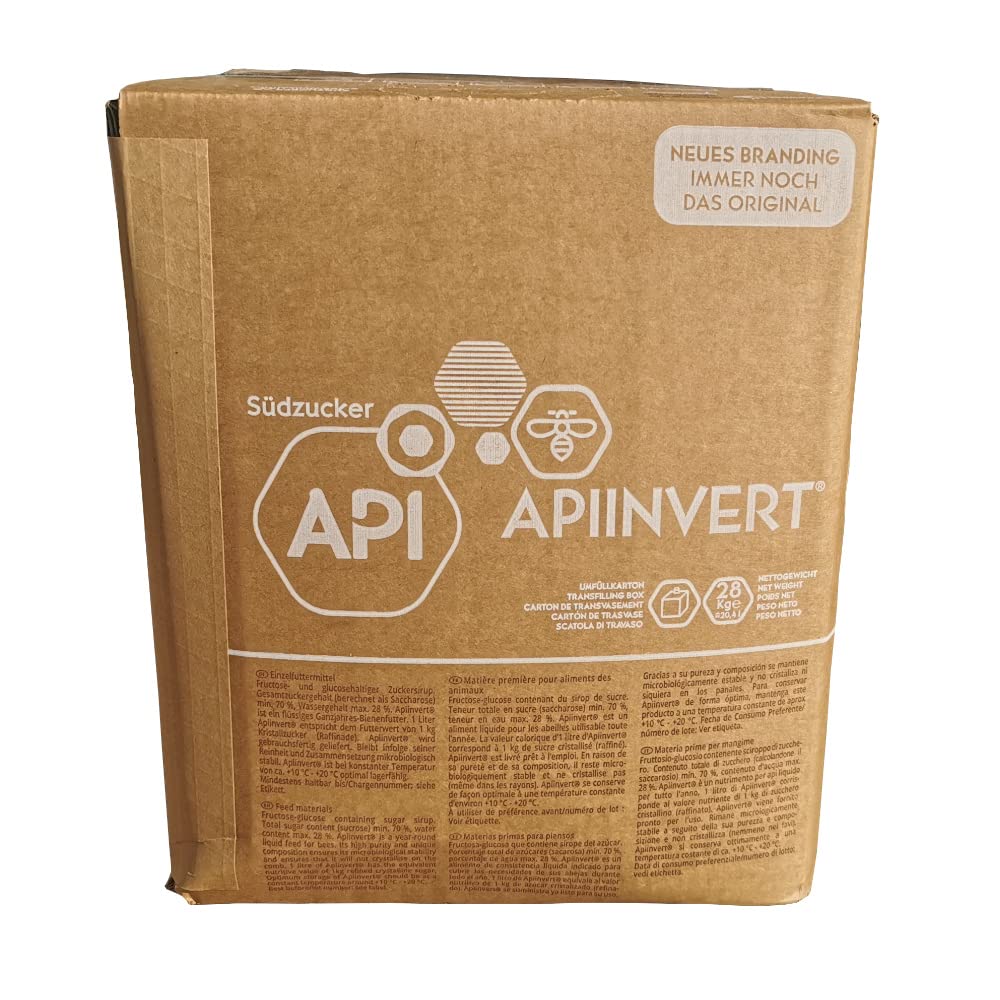 Apiinvert Südzucker Bienenfutter 28 kg Karton